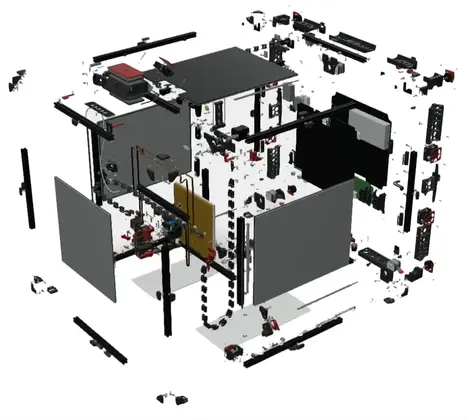 Розміри та відстані на материнській платі Raspberry Pi CM4